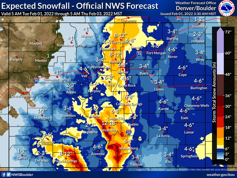 Winter Storm Map