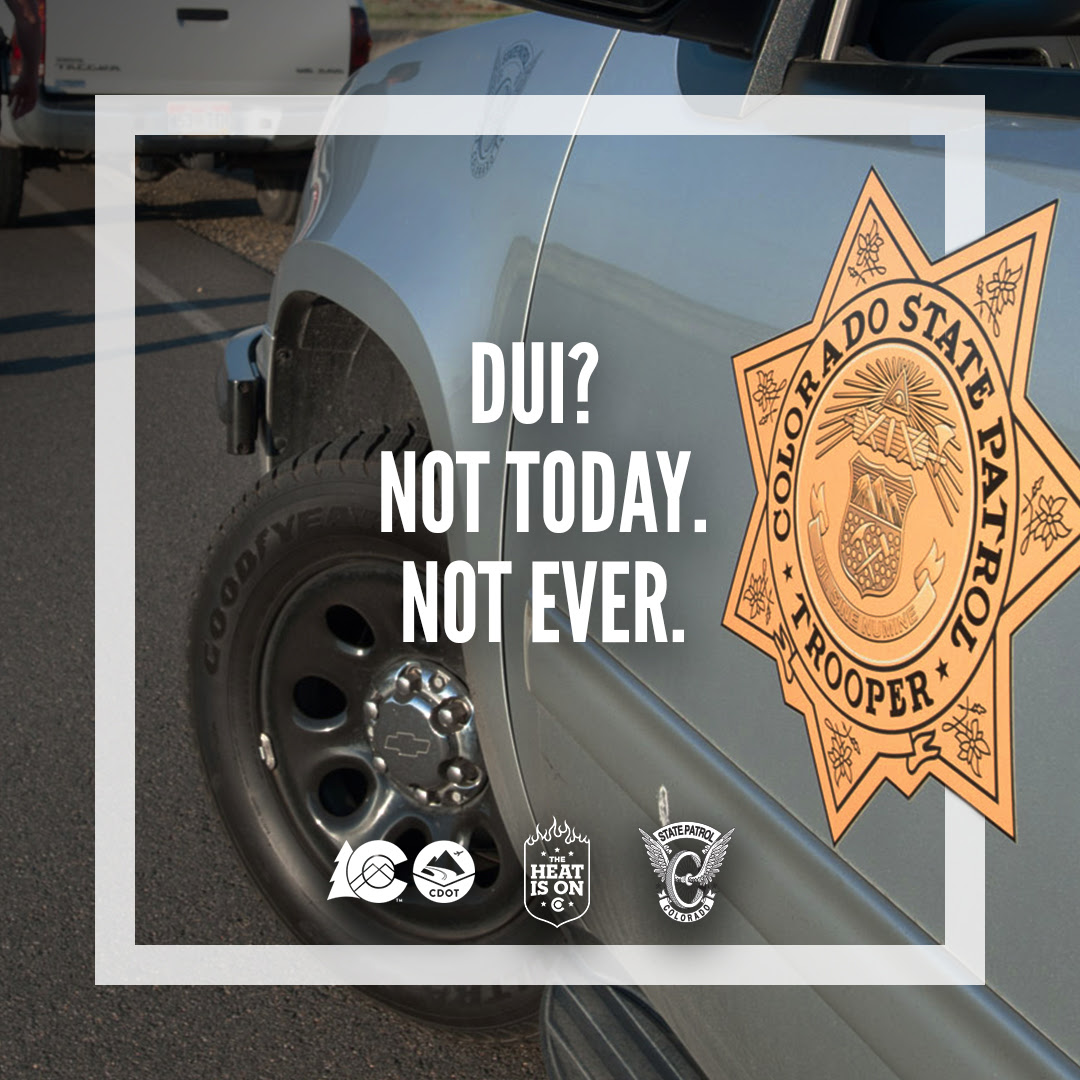DUI Not Today, Not Ever Campaign Graphic detail image