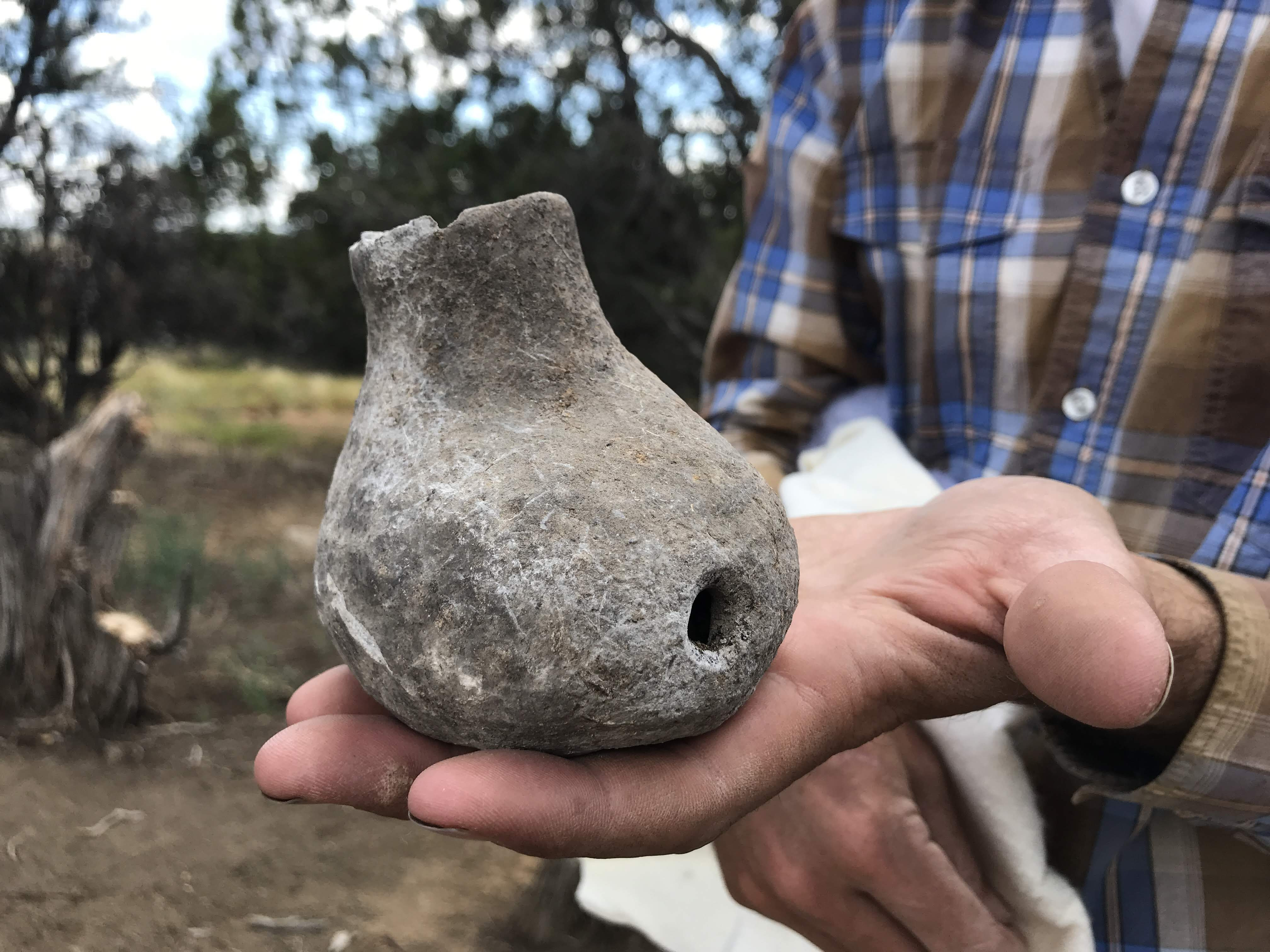 Tribal artifact found in Durango detail image