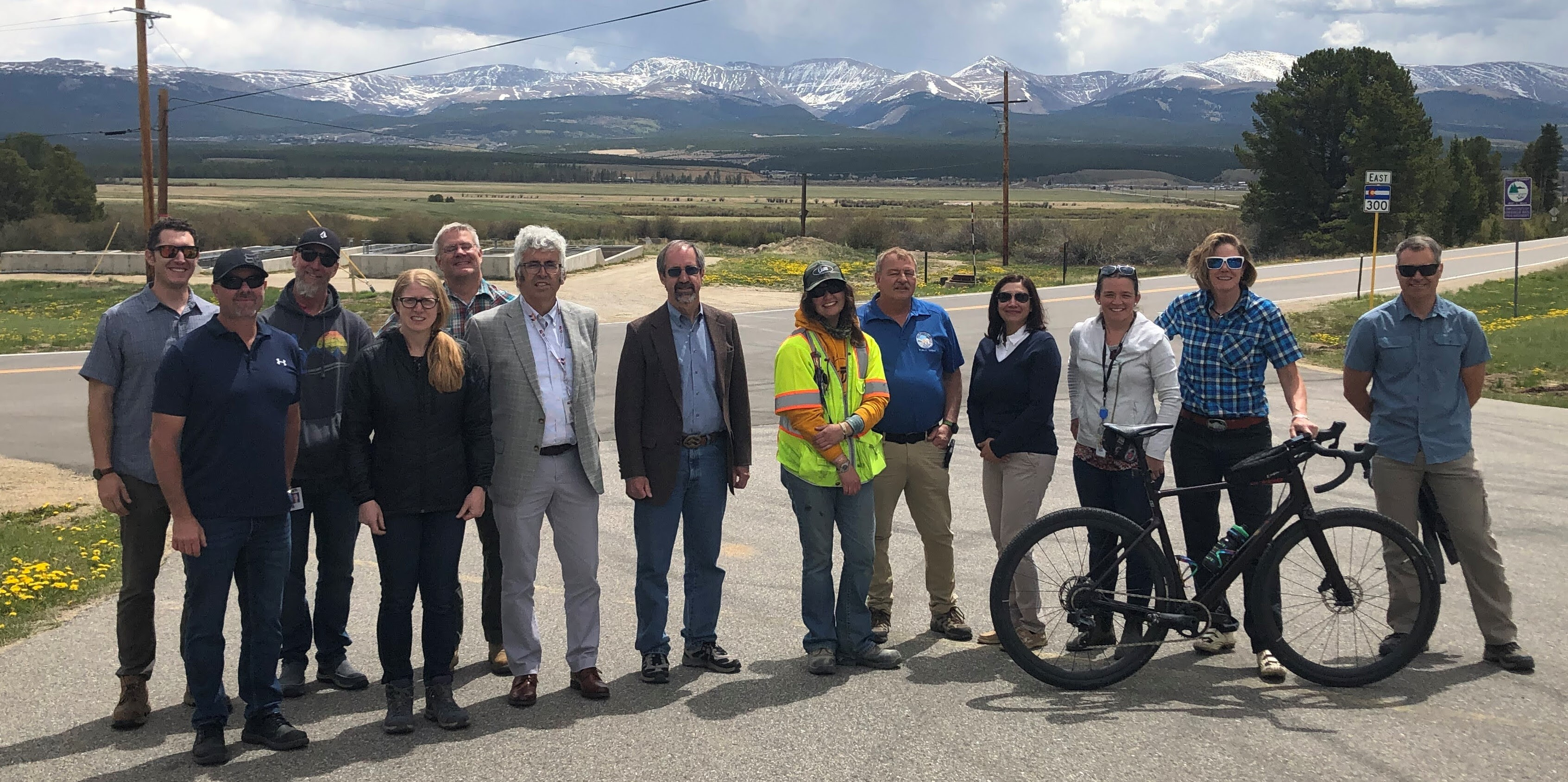 Completion of US 24 & CO 300 project in Lake County with Director Lew detail image