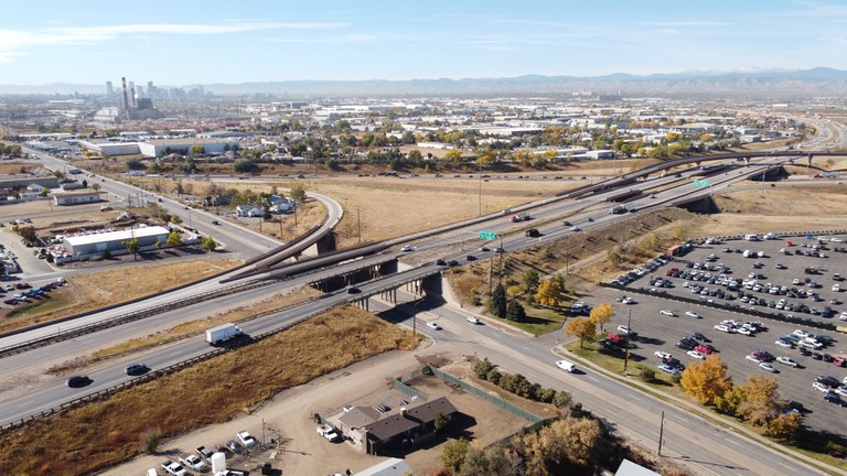 Existing -76 bridge over York St.