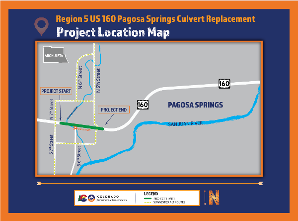 McCabe Creek project map