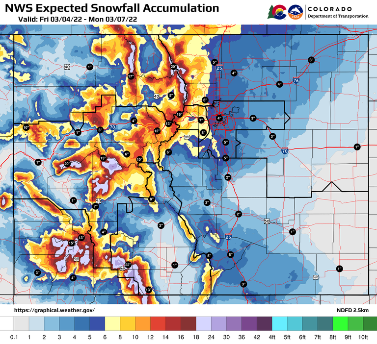 March storm graphic