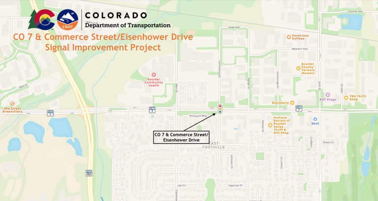 CO 7 and Commerce Signal Improvement Map