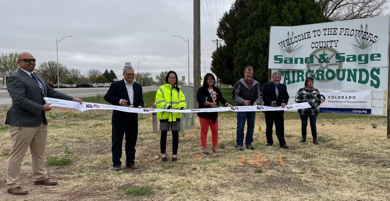 US 287 & US 50 Phase II ribbon cutting