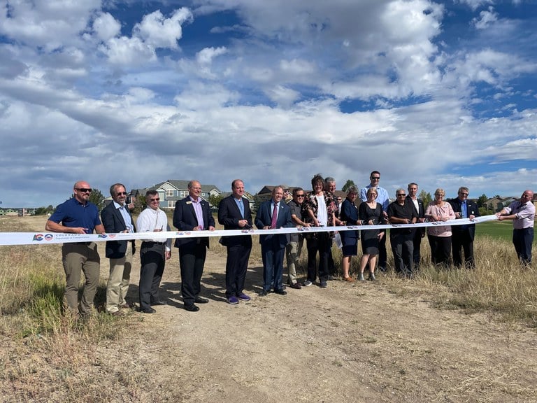 CO 21 and Research Parkway Diverging Diamond Interchange Ribbon Cutting Ceremony