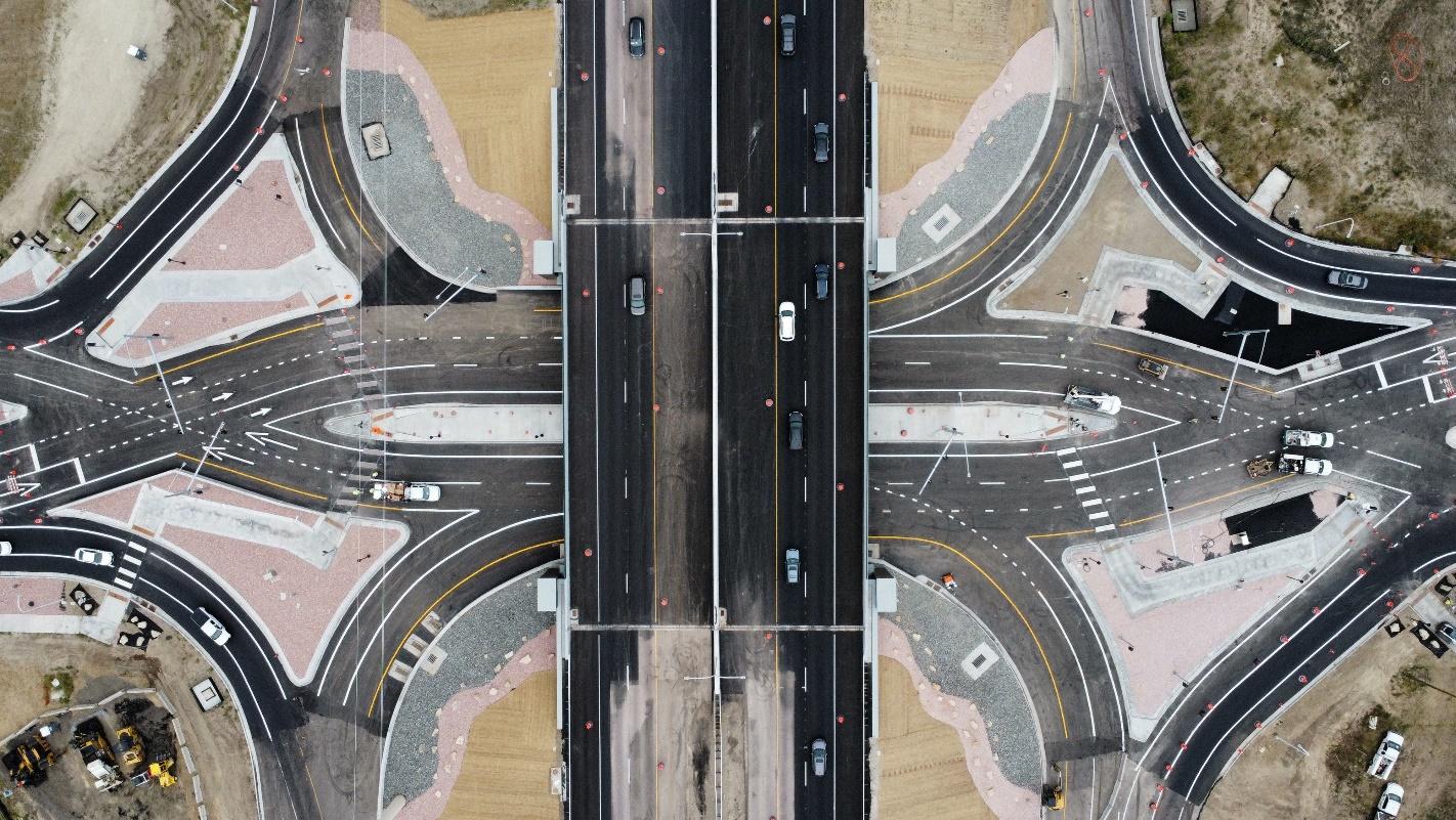 Diverging Diamond Interchange example detail image