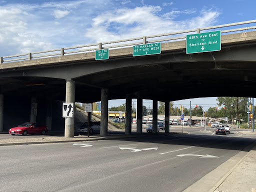 I-70 over Harlan Street Bridge detail image