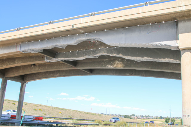 Weld County Road 34 bridge repairs progress photo