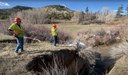 Crews observed heavy run-off from snowmelt under CO 151 north of Arboles..jpg thumbnail image