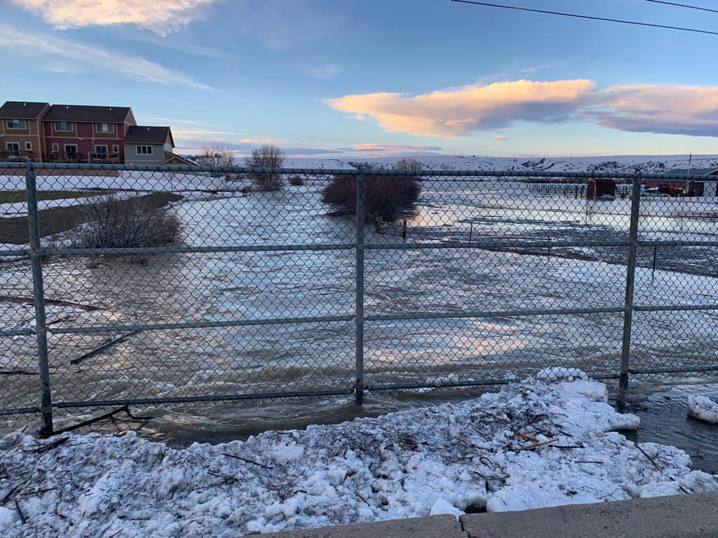 Flooding on April 13 along US 40 in Hayden.jpg detail image