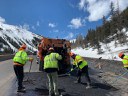 Image Pothole repair on westbound I-70 at mile point 216.jpg thumbnail image