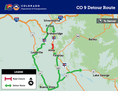 CO 9 Detour Route Map.png detail image