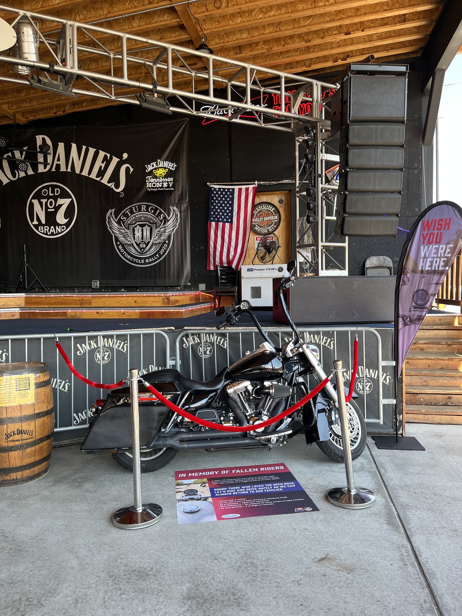 Dirty Dogs Roadhouse motorcycle display.jpg detail image