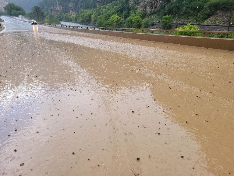 Glenwood Canyon Mudslide 