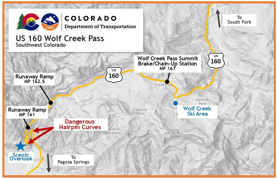 Wolf Creek Pass runaway truck ramp map.jpg — Colorado Department of ...