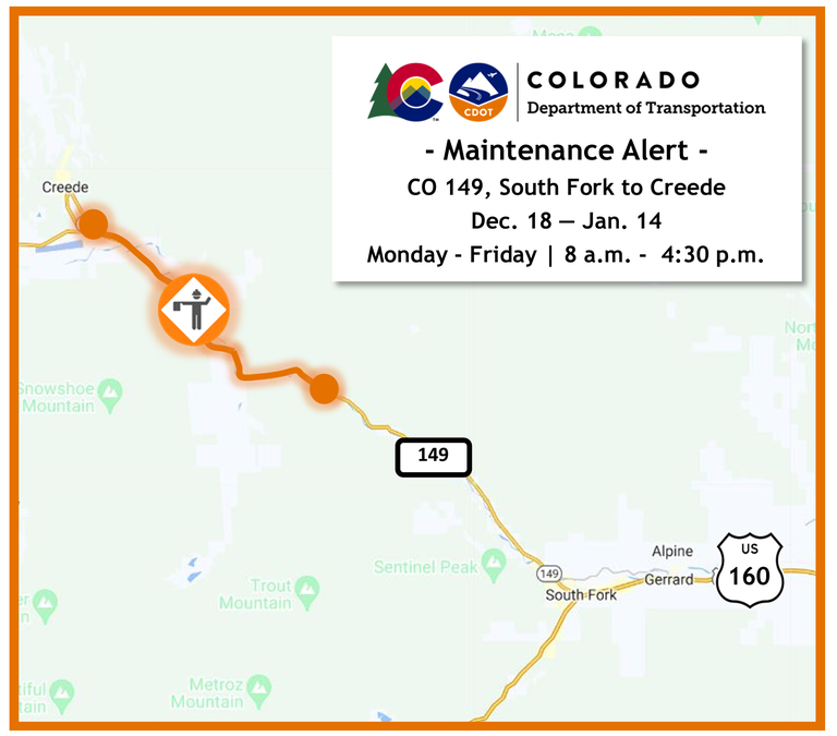 CO 149 crack seal operations map