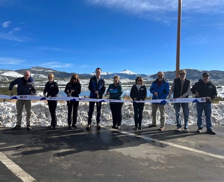 I-70 Auxiliary Lane Frisco to Silverthorne ribbon cutting