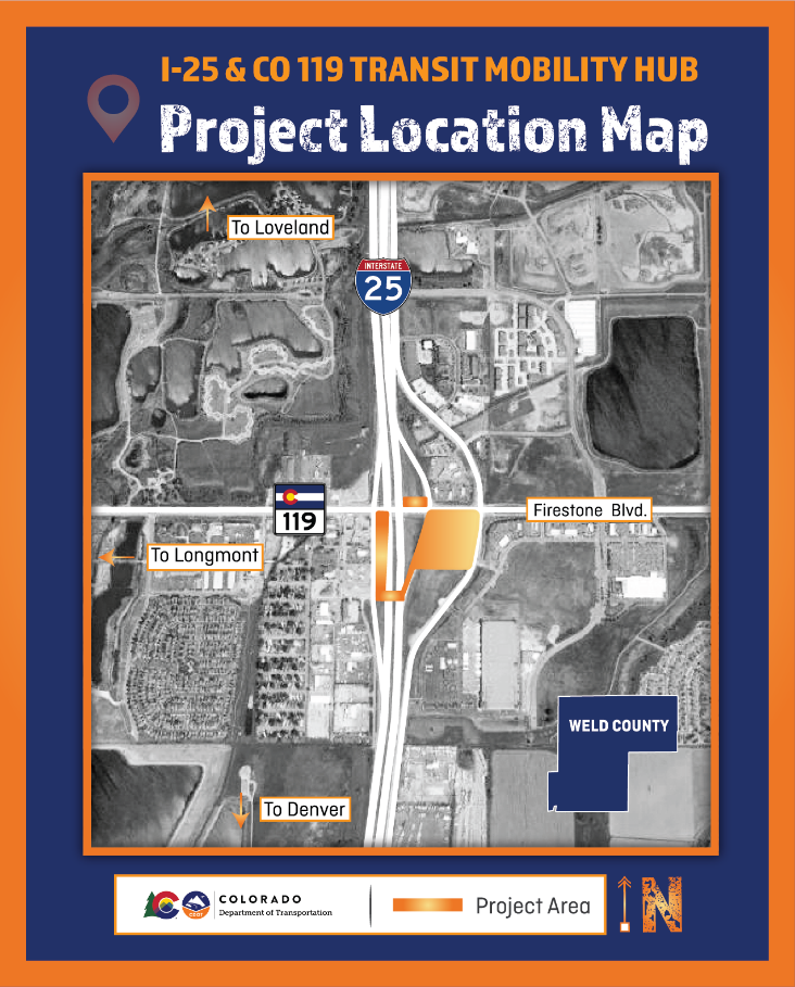 I-25 and CO 115 Transit Mobility Hub Project Location Map.png detail image
