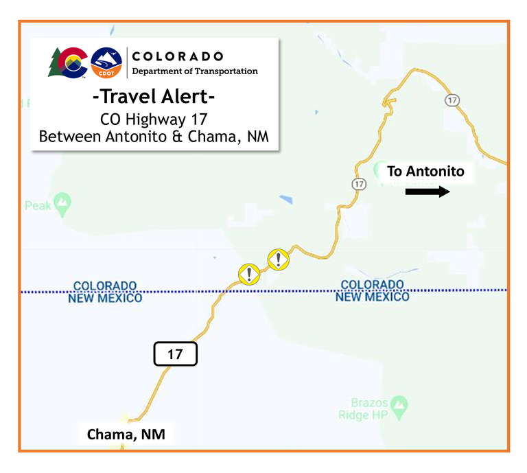 CO 17 culvert damage map