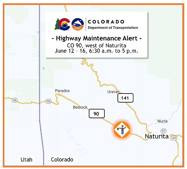 CO 90 between Naturita and Utah paving operation map.png detail image