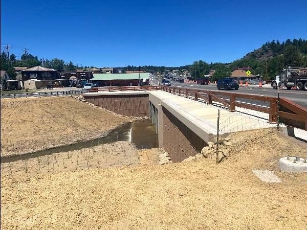 US 160 completed culvert repair