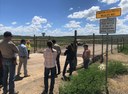 View of new ZapCrete mats during tour of Wildlife Underpass project..jpg thumbnail image