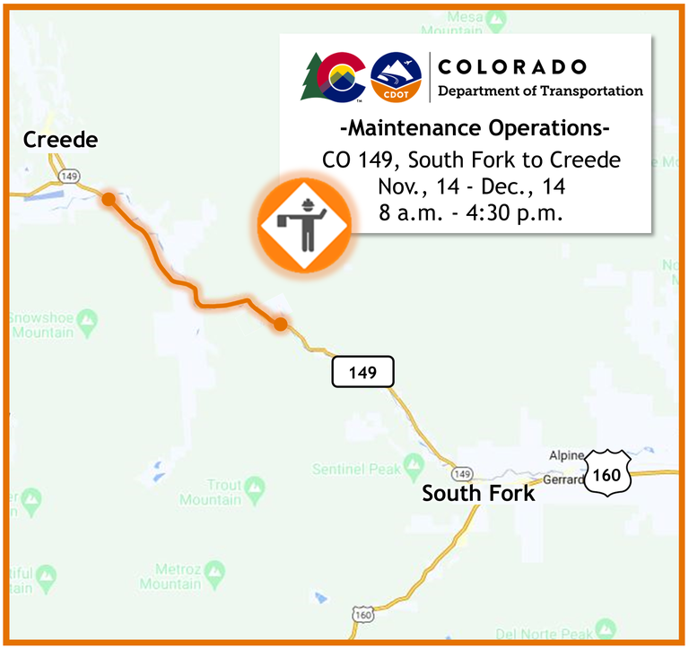 CO 149 Crack Sealing work