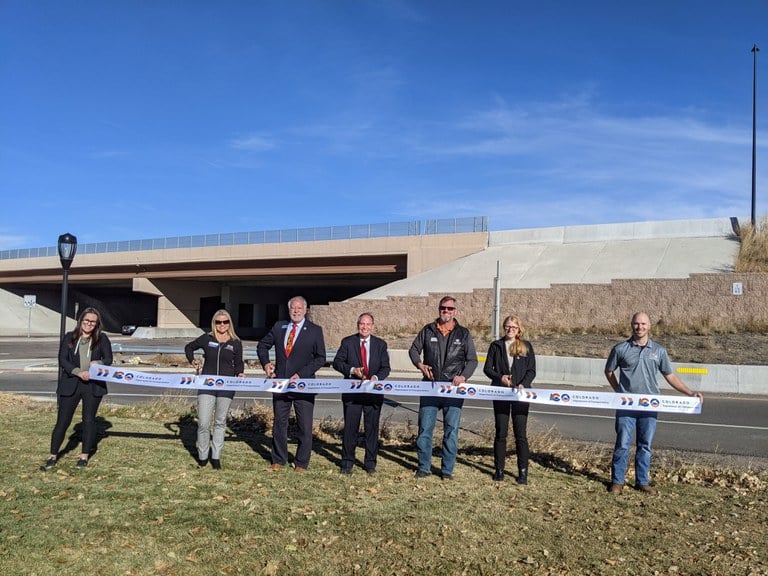 I-70 Bridge over 32nd Ave ribbon cutting