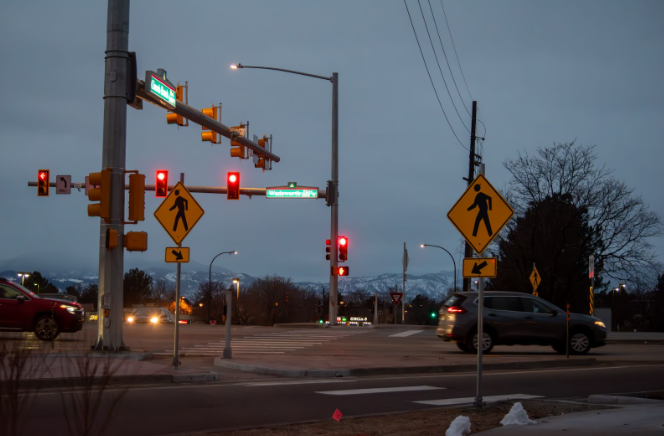 Pedestrian signage improvements on CO 121 in Westminster