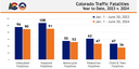 Colorado Traffic Fatalities Year to Date 2023 to 2024 Bar Graph.png thumbnail image