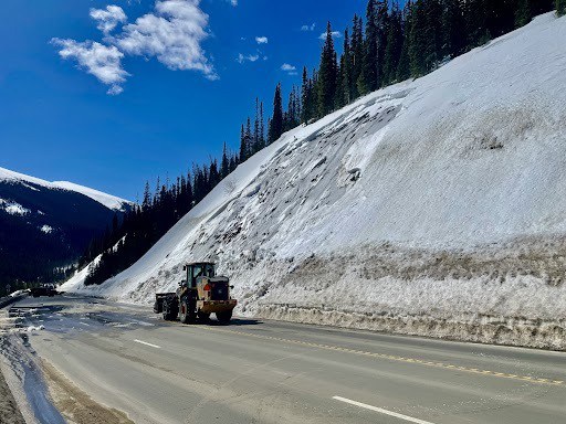 A bank slide took place along US 40 Berthoud Pass the morning of Tuesday, March 20, 2024. CDOT crews quickly responded and safely cleared the roadway. Another bank slide took place later that day.