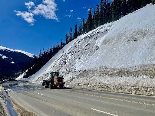 Crews along US 40 Berthoud Pass responding to snowslide on 032024.jpg detail image