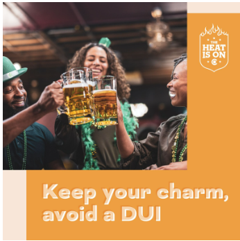 Keep your charm, avoid a DUI graphic