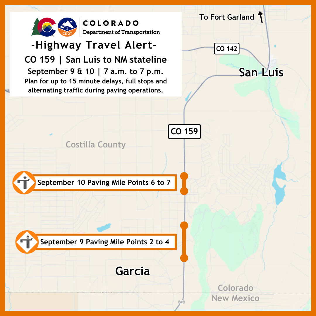 Map of CO 159 paving 09092025.png detail image