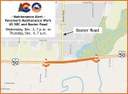 Map of US 50C at Baxter Road in Pueblo County.jpg thumbnail image