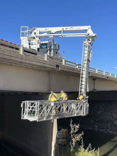 Routine bridge inspections taking place on US 160 in Durango in 2023 Routine bridge inspections taking place on US 160 in Durango in 2023