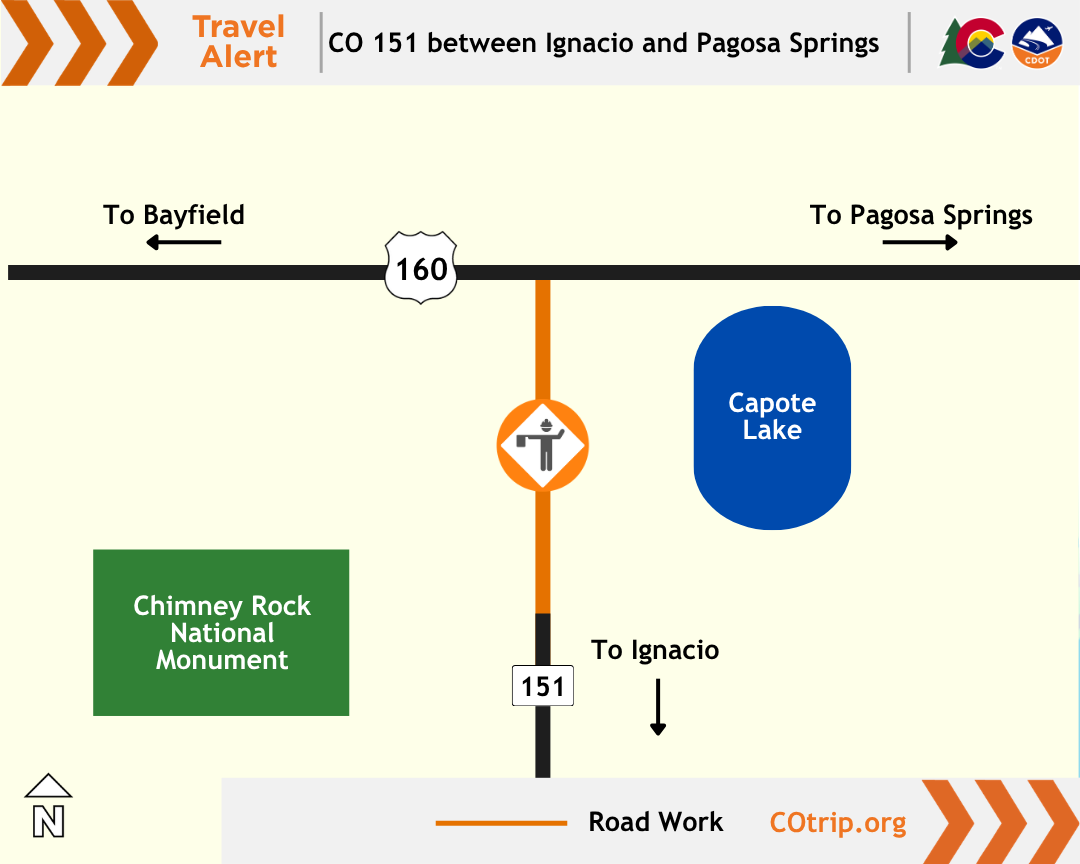 CO 151 Ignacio Pagosa Springs Paving Operations Location Map.png detail image