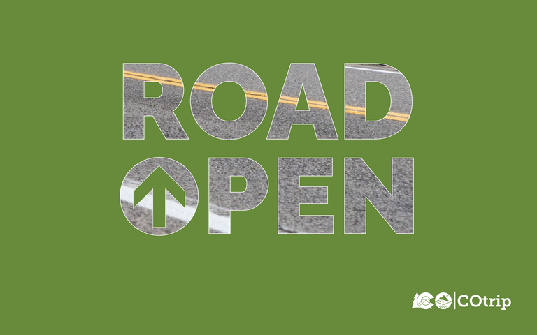 US 550 opened to through-traffic between Ridgway and Ouray at 1 p.m. on July 1