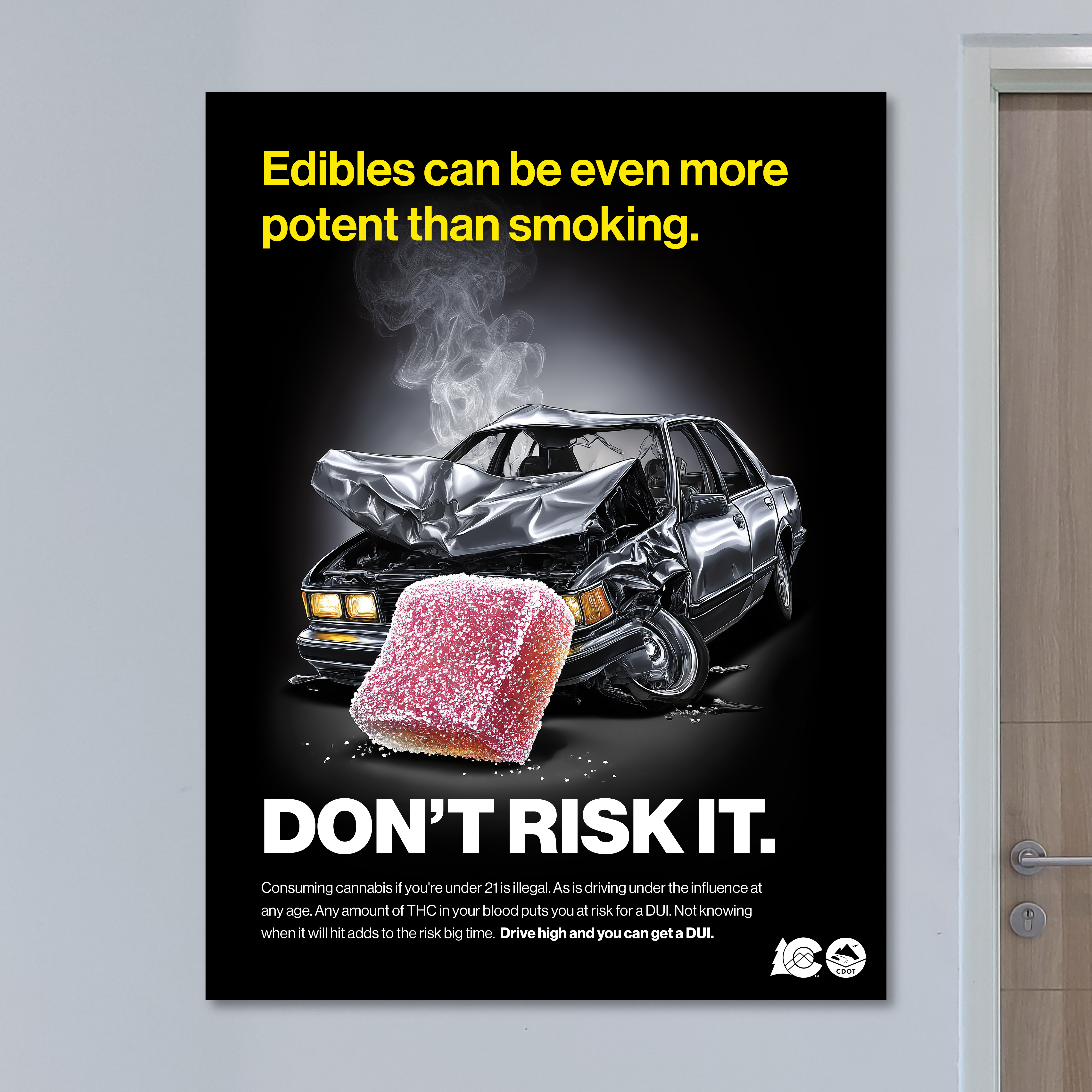 DUI campaign Dont Risk It poster.jpg detail image