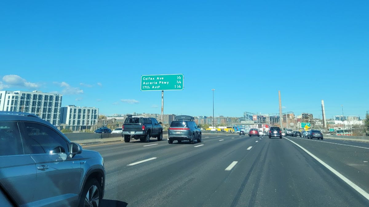 I-25 Central Denver Resurfacing completed repaved roadway.jpg detail image