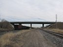 SH 95 Sherridan over Union Pacific Railroad, Railroad Spur