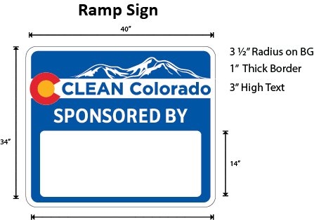 Clean Colorado Sign Clean Colorado Sign