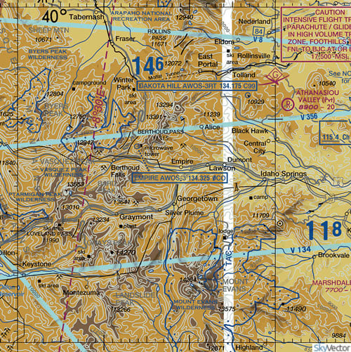 Berthoud Pass AWOS Sectional