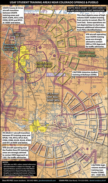 USAF Flight Training Areas detail image