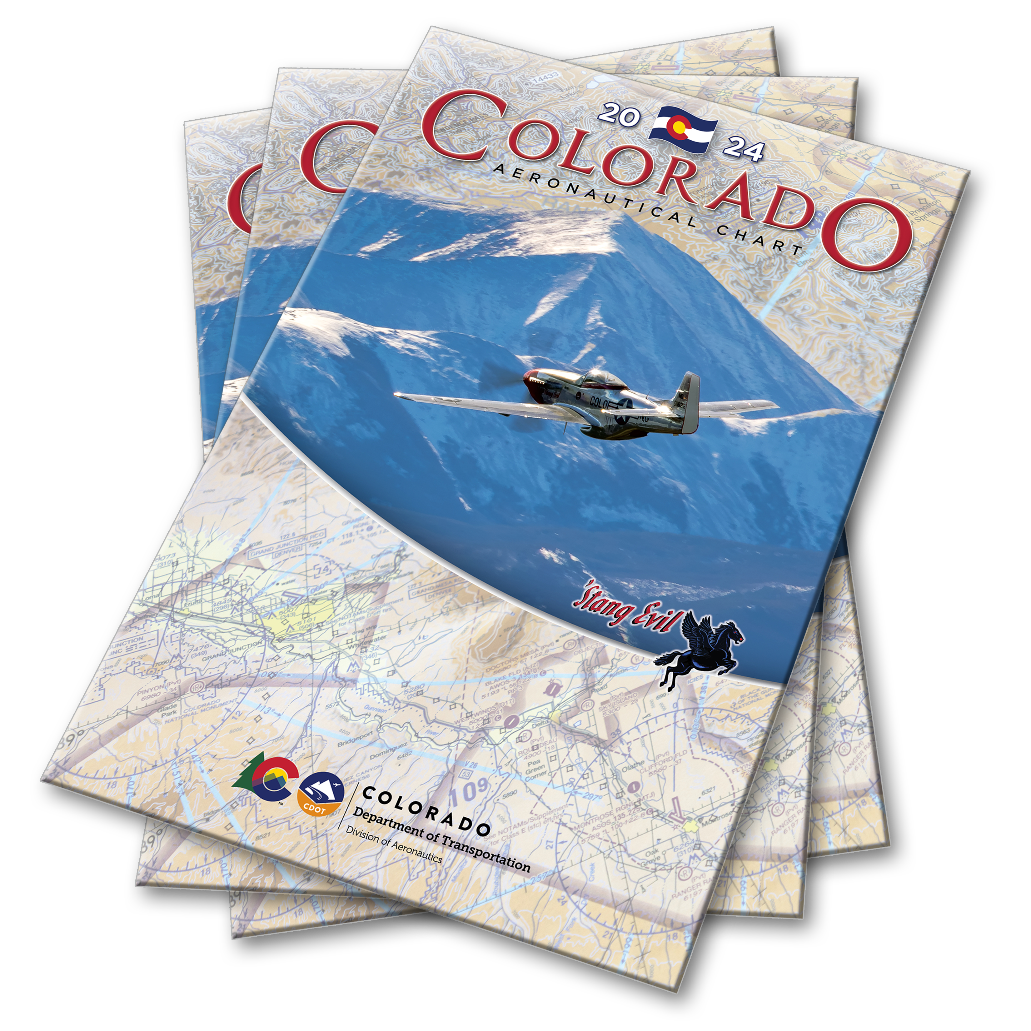 2022 Colorado Aeronautical Chart Cover detail image