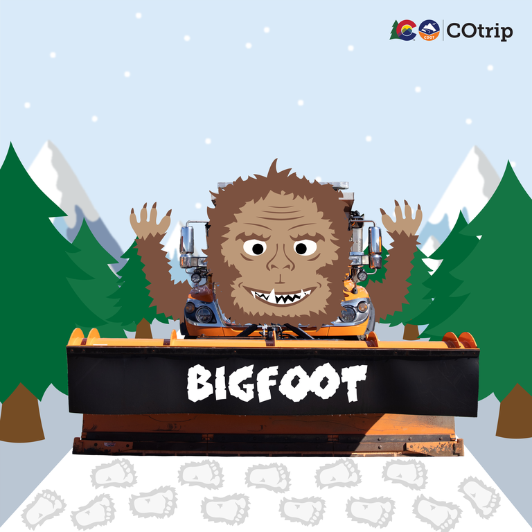 Bigfoot Bigfoot snowplow