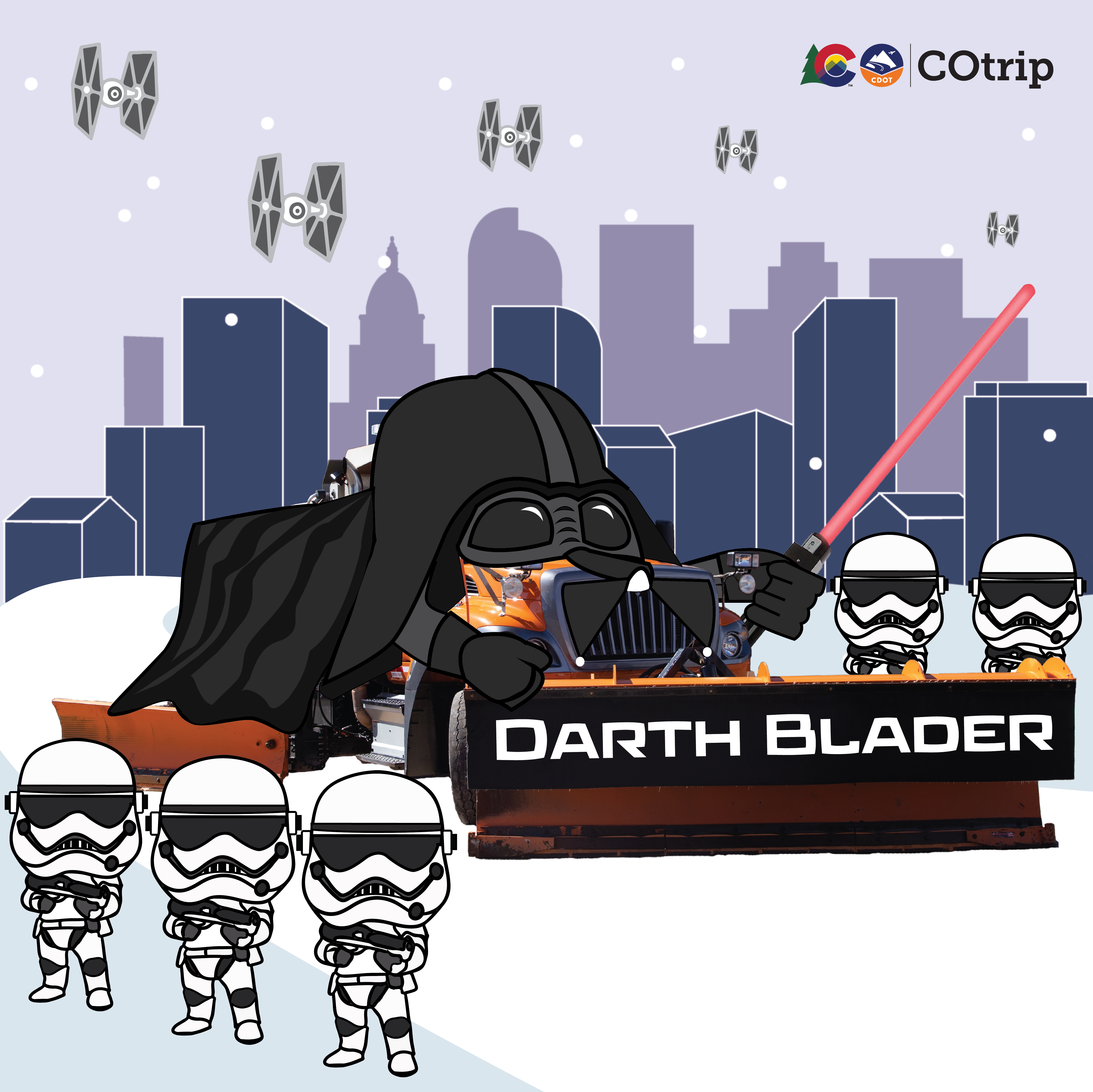 Darth Blader Snowplow detail image