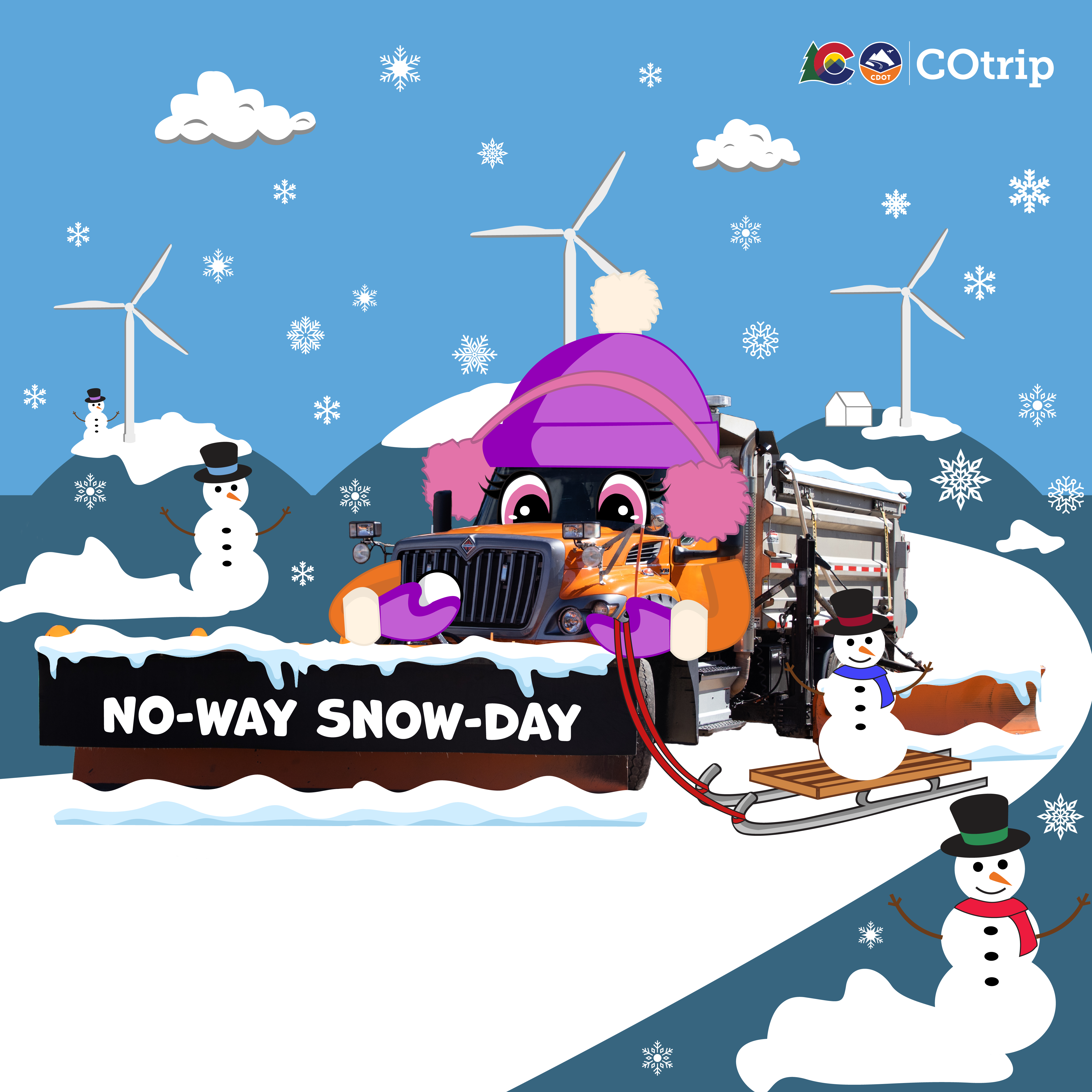 No-Way Snow-Day Snowplow detail image