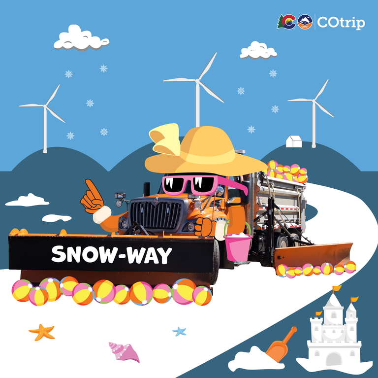 Snow-way celebrity snowplow